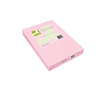 Q-Connect Pink A4 Copier Paper 80gsm Ream (Pack of 500) KF01095