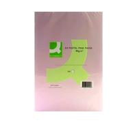 Q-Connect Pink Coloured A4 Copier Paper 80gsm Ream (Pack of 500) KF01095 ( Pack of 3) + Free FINCHLEY Refill