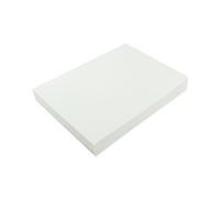 Q-Connect KF32007 A4 Headbound Plain Board Backed Memo Pad - 160 Pages (10 Pack)