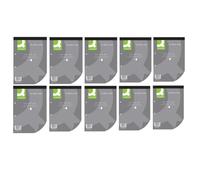 Q-Connect Plain Headbound Refill Pad 160 Pages A4 (10 Pack) KF02232