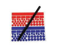 Q-Connect BLU/Rd/Org/Ylw Planner Kit