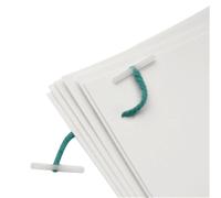 Q-Connect Plastic Treasury Tag Green 152mm (Pack of 100) Ref KF04575