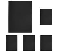 Q-Connect Polypropylene Display Book 10 Pocket Black KF01248 (Pack of 5)