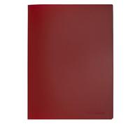 Q-CONNECT Polypropylene Display Book 40 Pockets Red KF01258