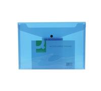 Q-Connect Polypropylene Document Folder A4 Blue Pk 12 - KF03596