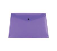 Q-Connect Polypropylene Document Folder A4 Purple (Pack of 12) KF03598