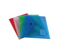 Q-Connect Polypropylene Document Folder A5 Assorted Pk 12 - KF03609