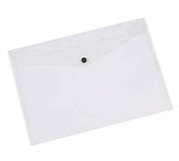 Q-Connect Polypropylene Document Folder A5 Clear (Pack of 12) KF02470