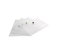 Q-Connect Polypropylene Document Folder A5 Clear Pk 12- KF02470