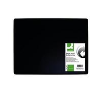 Q-Connect PP Desk Mat With Non-Slip Surface 40X53 Black KF26794