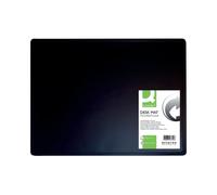 Q-Connect PP Desk Mat With Non-Slip Surface 40X53 Black KF26794