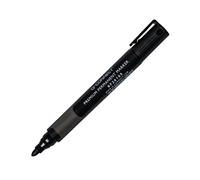 Q-Connect Premium Permanent Marker Pen Bullet Tip Black Pk 10 -KF26105