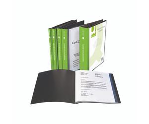 Q-Connect Pres Dsp Book 10PKT BLK