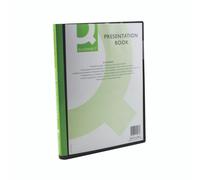 Q-Connect Pres Dsp Book 20PKT BLK