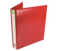 Q-Connect Presentation 25mm 4D-Ring Binder A4 Red KF01326