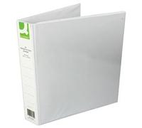 Q-Connect Presentation 40mm 4D-Ring Binder A4 White Pk 6 - KF01329Q
