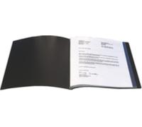 Q-Connect Presentation Display Book 10 Pocket A4 Black KF01263