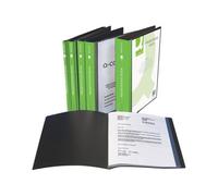 Q-Connect Presentation Display Book 100 Pocket A4 Black -