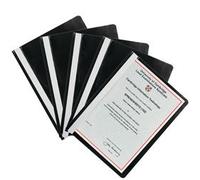 Q-Connect Project Folder A4 Black (Pack of 25) Ref KF01453