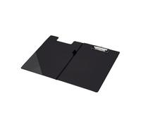 Q-Connect PVC Foldover Clipboard A4 Black KF01300