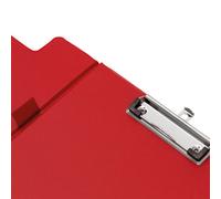 Q-Connect Pvc Foldover Clipboard Foolscap Red - Kf01302