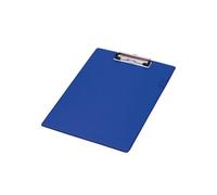 Q-Connect PVC Single Clipboard Foolscap Blue KF01297