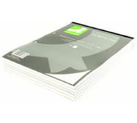 Q-Connect Quadrille Ruled Head Bound Refill Pad 80 Pages,White,A4 (Pack of 10)