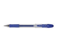 Q-Connect Quick Dry Gel Pen Medium Blue (Pack of 12)