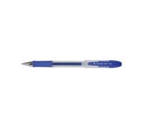 Q-Connect Quick Dry Gel Pen Medium Blue (Pack of 12) KF00679