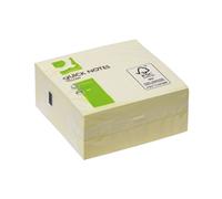 Q-Connect Quick Note Cube 76 x 76mm Yellow Ref KF01346