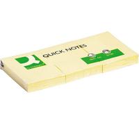 Q-Connect Quick Notes 38 X 51mm Yellow (12 Pack) Kf10500