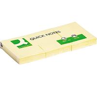 Q-Connect Quick Notes 38 x 51mm Yellow (12 Pack) KF10500