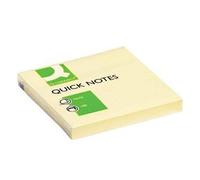 Q-Connect Quick Notes 76 x 76mm Yellow (Pack of 12) Ref KF10502