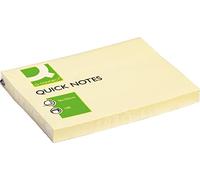 Q-CONNECT Quick Notes 76x102 mm Yellow Pack of 12