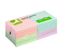Q-Connect Quick Notes 76X76mm Pastel (Pack Of 12)