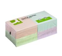 Q-Connect Quick Notes 76x76mm Pastel (Pack of 12) KF10509