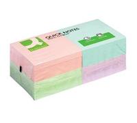 Q-Connect Quick Notes 76x76mm Pastel (Pack of 12) KF10509