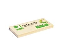 Q-Connect Quick Notes Recycled 38x51mm Yellow (Pack of 12) KF22367
