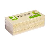 Q-Connect Quick Notes Recycled 38X51mm Yellow (Pack Of 12) Kf22367