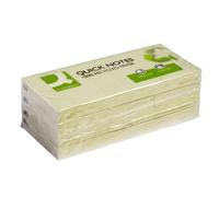 Q-Connect Quick Notes Recycled 38x51mm Yellow (Pack of 12) KF22367