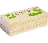 Q-Connect Quick Notes Recycled 38x51mm Yellow (Pack of 12) KF22367