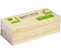 Q-Connect Quick Notes Recycled 38x51mm Yellow (Pack of 12) KF22367
