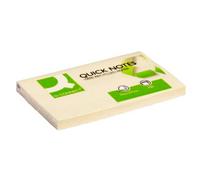 Q-Connect Quick Notes Recycled 76X127mm Yellow (Pack Of 12) Kf05610