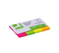 Q-CONNECT Q CONNECT QUICK TABS 20X50 NEON PK200