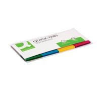 Q-CONNECT Q CONNECT QUICK TABS 25X45 TRANSPARENT