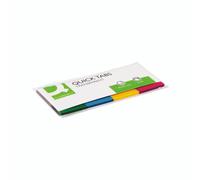Q-Connect Quick Tabs 25X45 Clr PK160