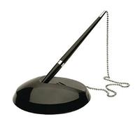 Q-Connect Reception Pen With Chain And Base Kf00233