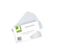 Q-CONNECT Q CONNECT RECORD CARD 8X5 FT WHT P100