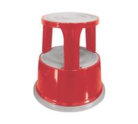 Q-Connect Red Metal Step Stool Ref KF04843