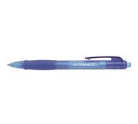Q-Connect Retractable Ballpoint Pen Medium Blue (Pack of 10) - KF00268
